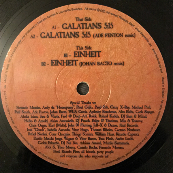 The Pusher! Vs. Leo Breanza – Galatians 5:15 EP
