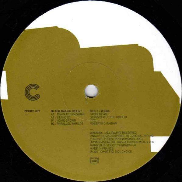 Various – Black Nation Beatz! Choice 007 · Disco 1